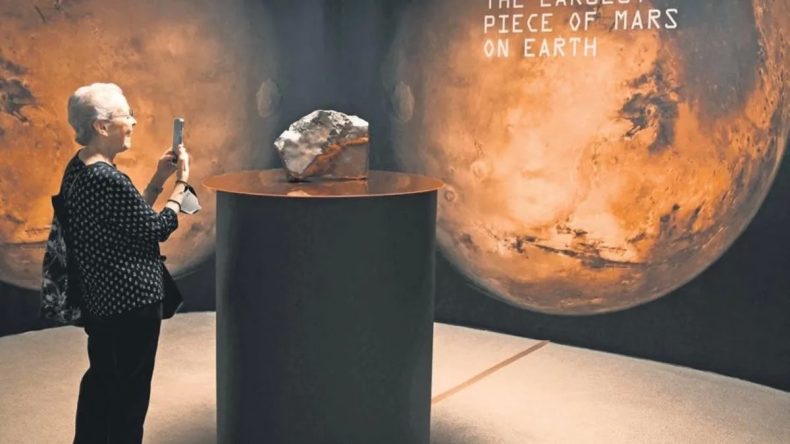 Mars’tan Gelen Gök Taşının Değeri 5.3 Milyon Dolar