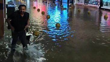Meteoroloji Turuncu Kod ile Uyardı: Ordu'da Sağanak Sonrası Sokaklar G&ouml;ld&uuml;