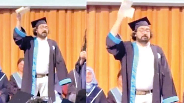 Mezuniyet Töreninde Diploma Yırtan Öğrenciye Soruşturma Açıldı