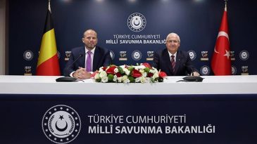 Milli Savunma Bakanı G&uuml;ler, Bel&ccedil;ika ve Slovenya Savunma Bakanlarıyla g&ouml;r&uuml;şt&uuml;