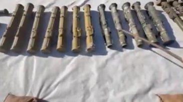 MSB Tek Tek Paylaştı: Irak'ın Kuzeyindeki Mağarada Ele Ge&ccedil;irilenler