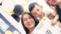 Mucize Bebek İlk Karnesini Aldı