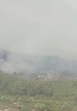 Muğla&rsquo;da Yıldırım Nedeniyle Orman Yangını Başladı