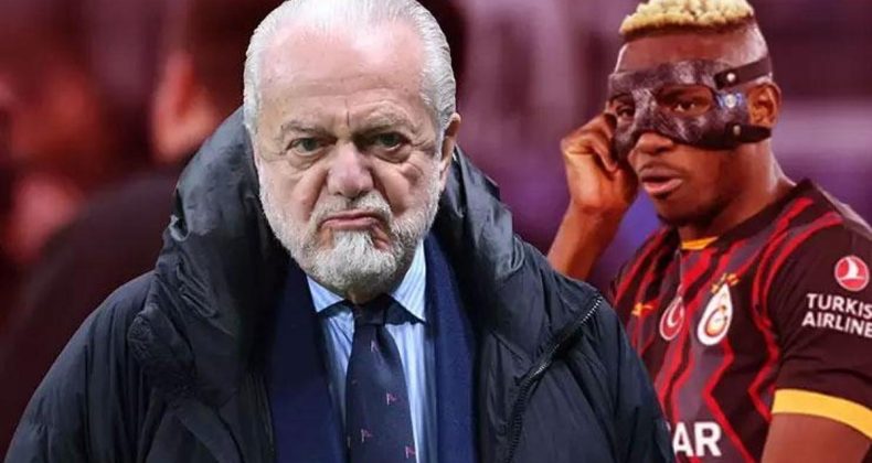 Napoli Başkanı ve Galatasaray'dan Osimhen Açıklaması