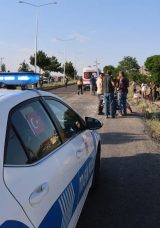 Nevşehir&rsquo;de Tarım İş&ccedil;ilerini Taşıyan Minib&uuml;s Takla Attı! 9 Yaralı