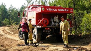 Orman Yangınlarında Son Durum! Dron ile Yanan Alanlar G&ouml;r&uuml;nt&uuml;lendi