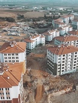 Osmaniye’de konutlar hızla yükseliyor: Yılsonunda 2 bin 60 konut hak sahiplerine teslim edilecek