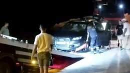 Park Halindeki Ara&ccedil; Denizle Buluştu! S&uuml;r&uuml;c&uuml; Son Anda Kurtarıldı