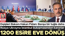 Rusya ve Ukrayna Arasında İstanbul'da Yüz Yüze Görüşmeler ve 1200 Esirin Eve Dönüşü