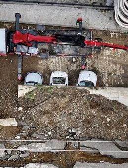 Samsun'da İstinat Duvarı Çöktü: 4 Araç Kullanılamaz Hale Geldi!