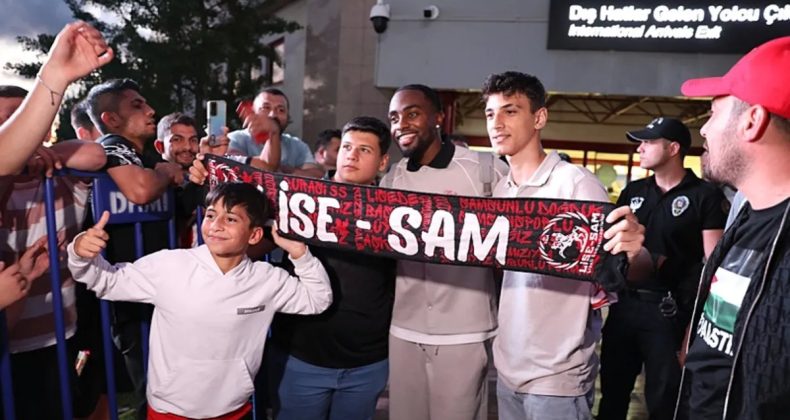 Samsunspor'un Yeni Transferi Kente Geldi
