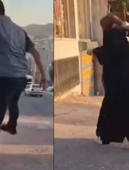 Şanlıurfa'da Koca Dehşeti: Eşini Sokak Ortasında Dövdü!