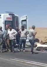 Şanlıurfa'da Tırın &Ccedil;arptığı Yayanın &Ouml;l&uuml;m&uuml;