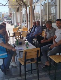 Şarköy’de Sağlık Ekipleri Keneye Karşı Halkı Bilgilendiriyor