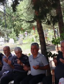 Şehit Jandarma Kıdemli Başçavuş Sadık Güllü için kabri başında anıldı