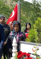 Şehit Necmettin &Ouml;ğretmen, Şehadetinin 8. Yılında Mezarı Başında Anıldı