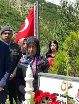 Şehit Necmettin Öğretmen, Şehadetinin 8. Yılında Mezarı Başında Anıldı