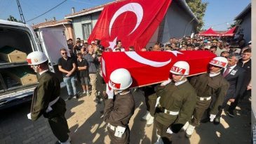 Şehit &Uuml;steğmen Tuğrul &Ouml;zsu, Son Yolculuğuna Uğurlandı