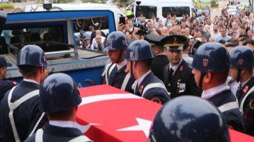 Şehit Uzman &Ccedil;avuşun Uğurlama T&ouml;reni Ger&ccedil;ekleşti