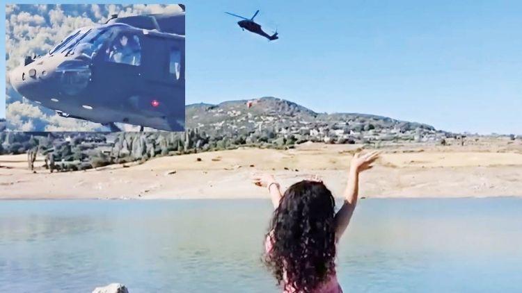 Sikorsky'yle Havaya Uçuran Selamlaşma
