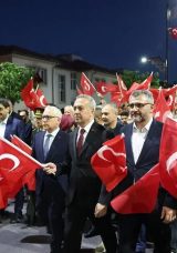 Sivas'ta '15 Temmuz' Y&uuml;r&uuml;y&uuml;ş&uuml;