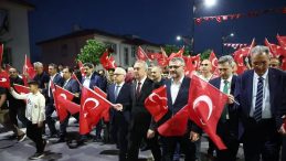 Sivas'ta '15 Temmuz' Yürüyüşü