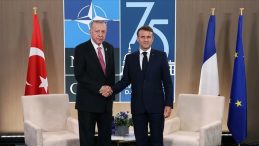 SON DAKİKA | Başkan Erdoğan Fransa Cumhurbaşkanı Emmanuel Macron ile görüştü