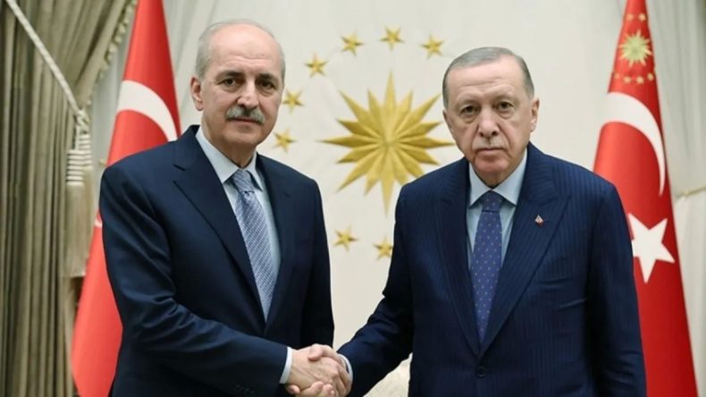 Son Dakika | Başkan Erdoğan TBMM Başkanı Kurtulmuş'u ağırladı
