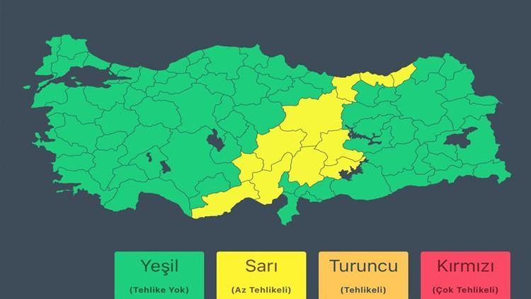 Son dakika… İçişleri Bakanlığı’ndan sağanak ve fırtına uyarısı
