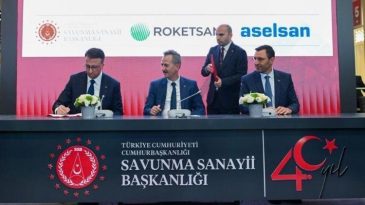SSB, ASELSAN ve ROKETSAN G&Ouml;KBORA Geliştirme S&ouml;zleşmesi İmzaladı