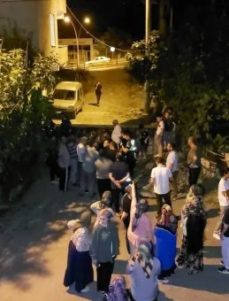 Tapulu Arsasıyla Yol Kapatıldı, Komşular İsyan Etti