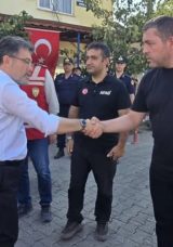 Tarım ve Orman Bakanı Yumaklı, Şark&ouml;y Yangın B&ouml;lgesinde İncelemelerde Bulundu