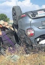 Tarla Yolunda Korkun&ccedil; Kaza