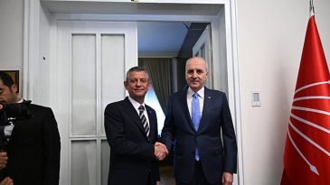 TBMM Başkanı Numan Kurtulmuş, &Ouml;zg&uuml;r &Ouml;zel'i Ziyaret Etti