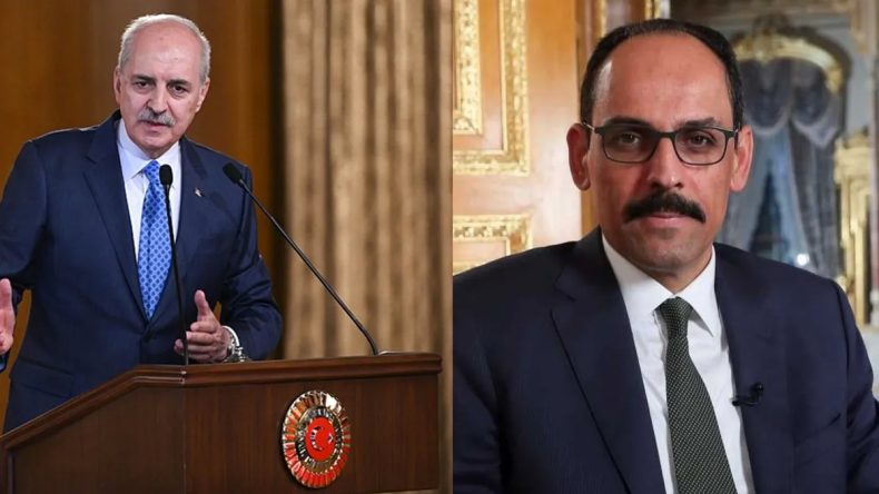 TBMM Başkanı Numan Kurtulmuş ve MİT Başkanı İbrahim Kalın Buluşuyor