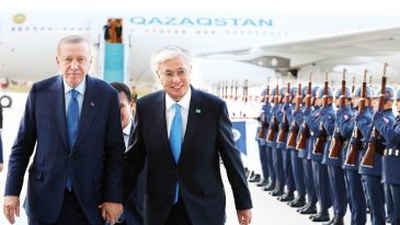 Tokayev Ankara&rsquo;da