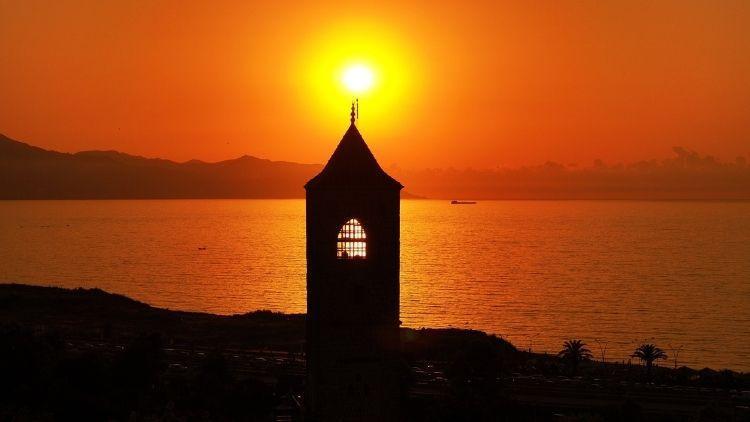 Trabzon'da Gün Batımı Göz Kamaştırdı