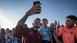 Trabzonspor'un Erzurum Kampında Taraftar Desteği Büyüktü