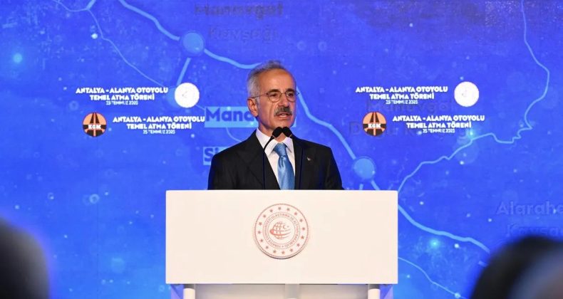 Turizmin Başkentine Büyük Yatırım! Antalya-Alanya Otoyolu'nun Temeli Atıldı