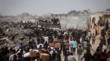 T&uuml;rkiye, AB, Arap Birliği ve 16 &Uuml;lke, İsrail'in Gazze'deki Sivil Saldırılarını Kınadı