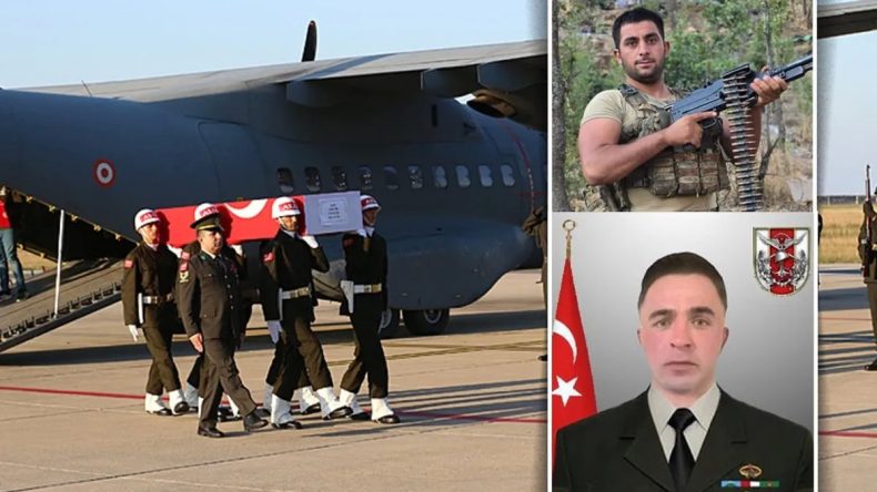 Türkiye, Şehitlerini Son Yolculuklarına Uğurluyor: Kahraman Askerler İçin Cenaze Törenleri