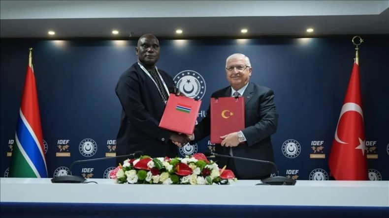 Türkiye ve Gambiya Arasında Askeri ile Mali İşbirliği Protokolü İmzalandı