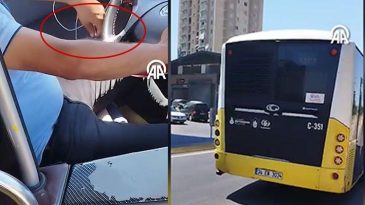 Tuzla'da Sigara İ&ccedil;en Otob&uuml;s Şof&ouml;r&uuml;n&uuml;n Sertifikası İptal Edildi