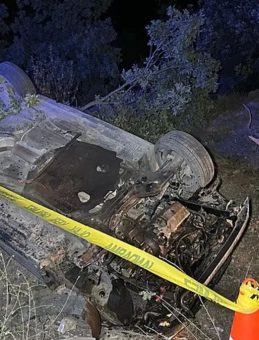 Uşak’ta otomobil şarampole devrildi: 1 ölü, 2 yaralı