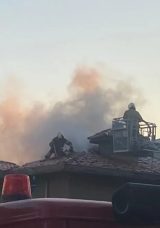 &Uuml;sk&uuml;dar'da 3 Katlı Binanın &Ccedil;atı Katında Yangın!