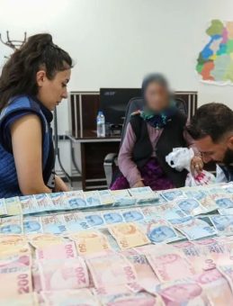 Van'da Bir Dilencinin Üzerinden 76 Bin TL Para Çıktı