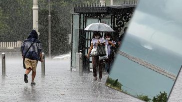 Yarın 22 ile &Ccedil;ok Kuvvetli Sağanak Geliyor! Meteoroloji Alarm Verdi! Yağış Beklenen İller A&ccedil;ıklandı