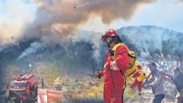 Yeşil Vatan'da Yangınla Mücadele Seferberliği