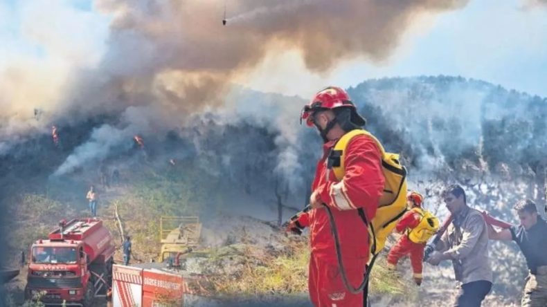 Yeşil Vatan'da Yangınla Mücadele Seferberliği