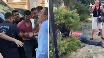 Zabıta Ekiplerinden Seyyar Satıcıya M&uuml;dahale: Biber Gazı ve Fiziksel Şiddet